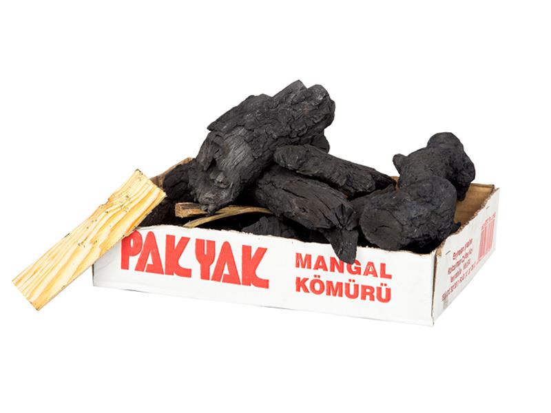 1 kg Pakyak Mangal Kömürü  kutulu seçme kömür ve doğal çıralı